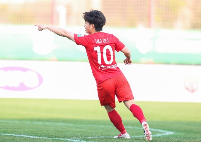 上海海港富盛經開隊2：1戰勝對手，取得2025中乙聯賽開門紅